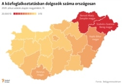 Csaknem 40 ezer ember dolgozik közmunkásként Borsodban és Szabolcsban