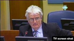 Radovan Karadžić u sudnici 12. januara 2011.