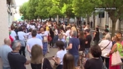 Podgorica: Protest zbog 'anticrnogorskih kadrova' u kulturi