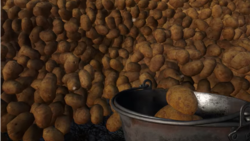 Скрыншот з праекту Potato Please