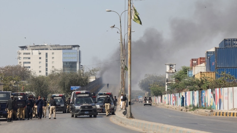 At Least 9 Dead In Clashes Outside US Consulate In Karachi During Demonstration Over Khamenei's Death