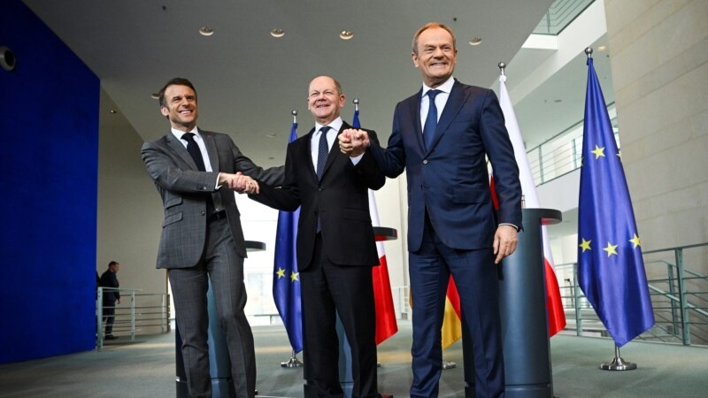 Germania, Franța și Polonia promit să cumpere armament pentru Ucraina pe piața internațională