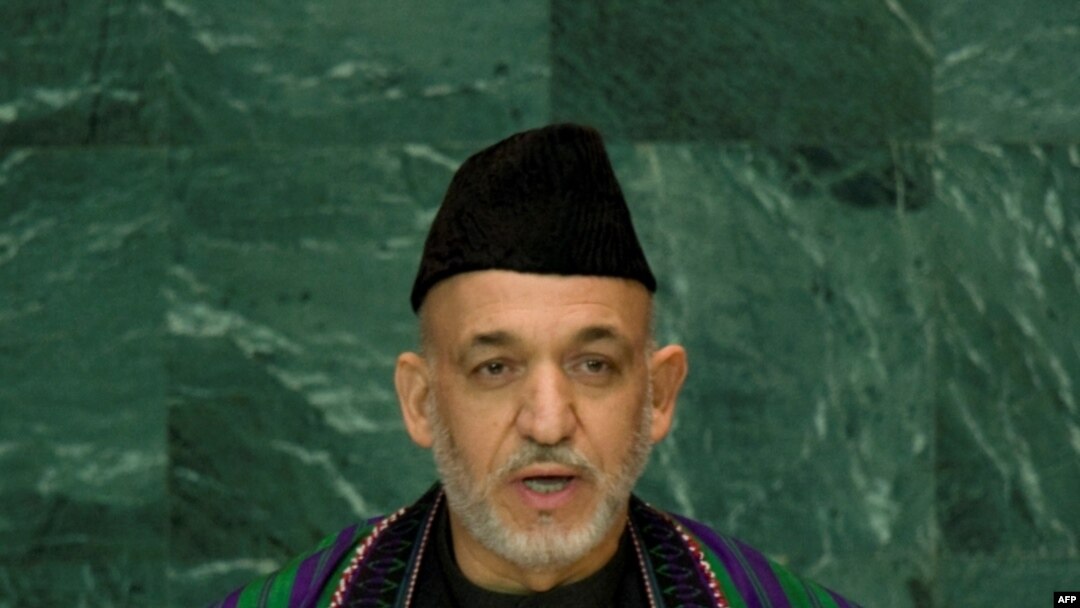 Afghan President Hamid Karzai 