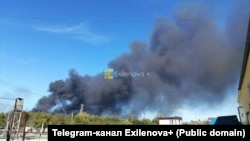 Наслідки атаки дронів у Росії, архівне фото 