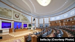 Нарада ў Аляксандра Лукашэнкі аб выніках комплекснай праверкі Ўзброеных сілаў Беларусі. 1 красавіка 2026 году