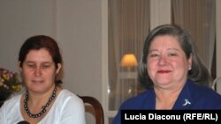 Ana Maria Luft și Maria Moser,soțiile ambasadorilor polonez și american la Chișinău