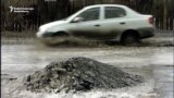 Spring Reveals Siberia's Rotten Roads