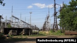 Луганская ТЭС в городе Счастье