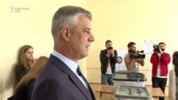 Deklarata e presidentit Thaçi pas votimit