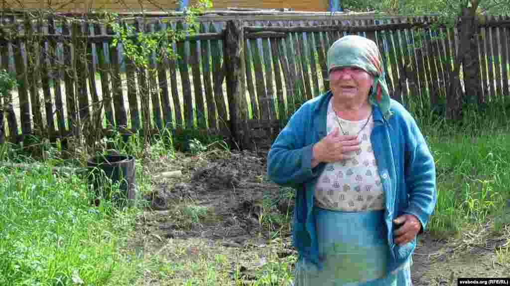 Аўдоцьця Буракевіч: Сотак не пасеяла — і ўчастак ня высах, і сіл няма