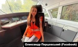 19-річна провідниця Ілона Вовк під час стажування у Німеччині