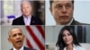 Joe Biden, Elon Musk, Barack Obama i Kim Kardashian