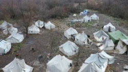 Drone Footage Shows Abandoned Bosnian Migrant Camp