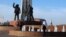 Теміртаудағы Металлургтер ескерткіші.