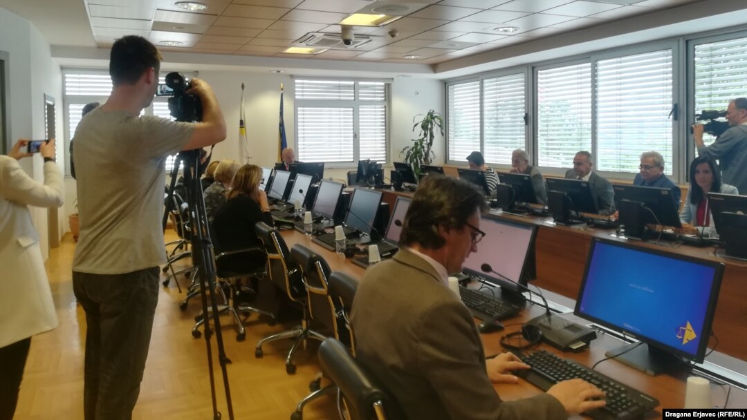 Sa jedne od sjednica Visokog sudskog i tužilačkog vijeća BiH 2019. godine