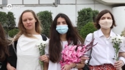 "Прекратите нас бить!" Протест женщин Беларуси