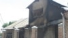 Kyrgyzstan -- The burnt houses of members of a family of ex-president K.Bakiev in village Teyit. May15, 2010