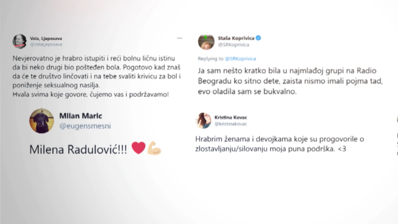 Svedočenje glumice o zlostavljanju glavna tema društvenih mreža