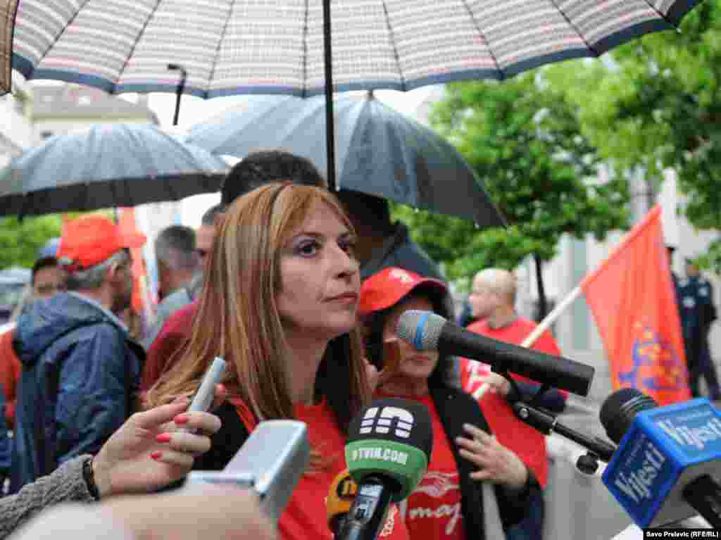 Sandra Obradovic , USSCG, Podgorica, 01.05.2011. Foto: RSE / Savo Prelević