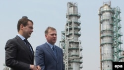 Dmitry Medvedev la Habarovsk