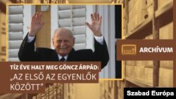 „Az első az egyenlők között” – Göncz Árpádra emlékezünk