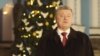 Ahtem Çiygoz, prezident Petro Poroşenko ile beraber Ukraina halqına Yılbaş bayramını hayırladı (video)