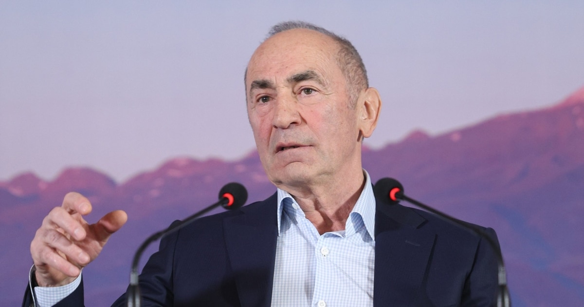 ‘Trump Route’ Dangerous For Armenia, Says Kocharian