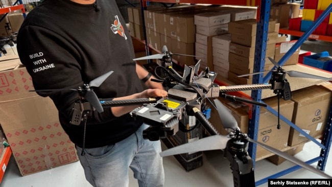 Most of the employees working at the Munich-area warehouse assembling drones destined for Ukraine are Ukrainians themselves.