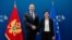 Premijer Crne Gore Milojko Spajić i komesarka za proširenje EU Marta Kos, 27. jun 2025.