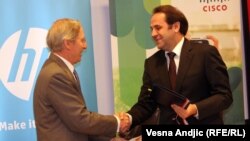 Sa potpisivanja memoranduma, Beograd, 10. oktobar 2012.