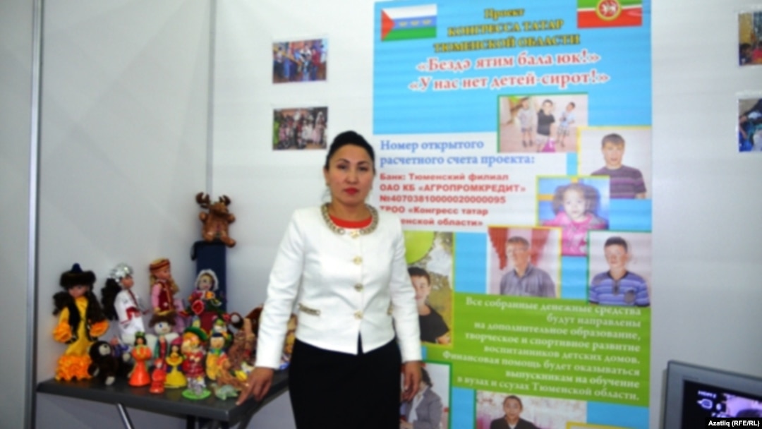 "Ятим балаларга ярдәм" проекты җитәкчесе Мөнирә Хөснетдинова