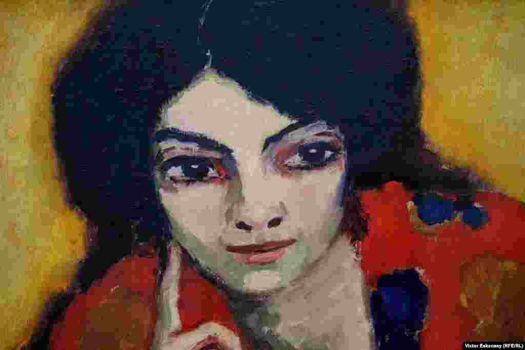 Kees van Dongen, Portret... (detaliu).