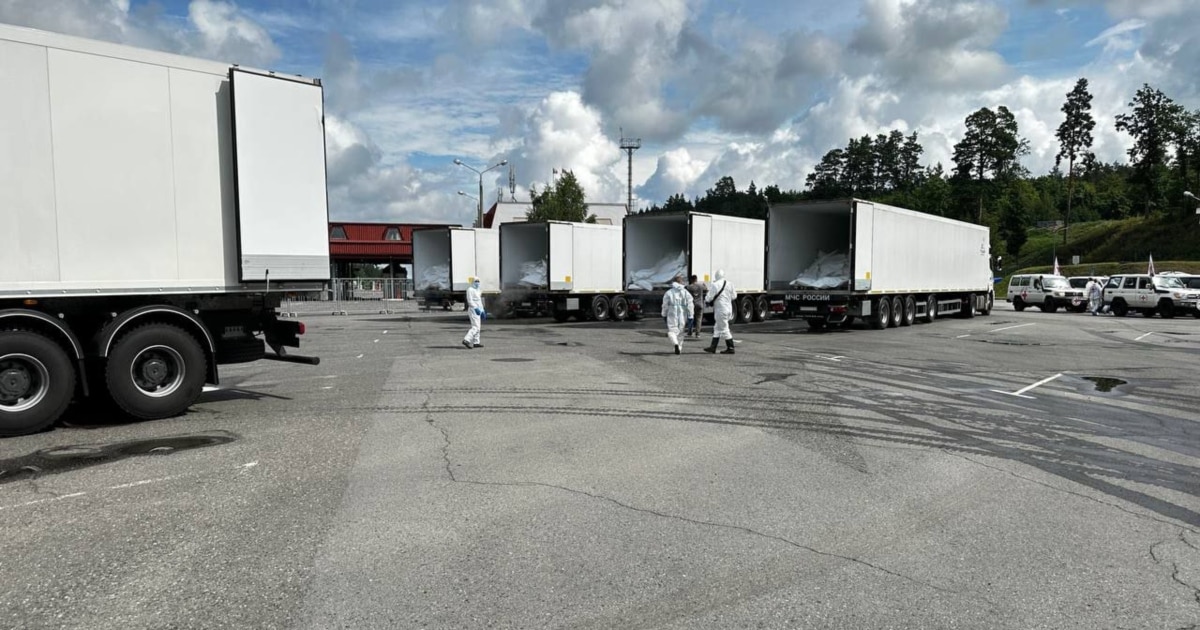 კიევმა განაცხადა, რომ რუსეთმა 1000 უკრაინელი ჯარისკაცის ცხედრები დააბრუნა