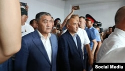 Қамчибек Ташиев Бишкек шаҳри Биринчи май туман судида, июн, 2026 йил