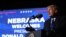 Donald Trump Nebraska államban kampányol 2020. október 27-én.