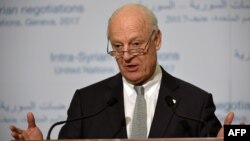 UN Syria envoy Staffan de Mistura