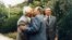 Ukraine -- Brezhnev kissing Chernenko. 1980.