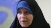 Faezeh Hashemi, political activist, Iran.