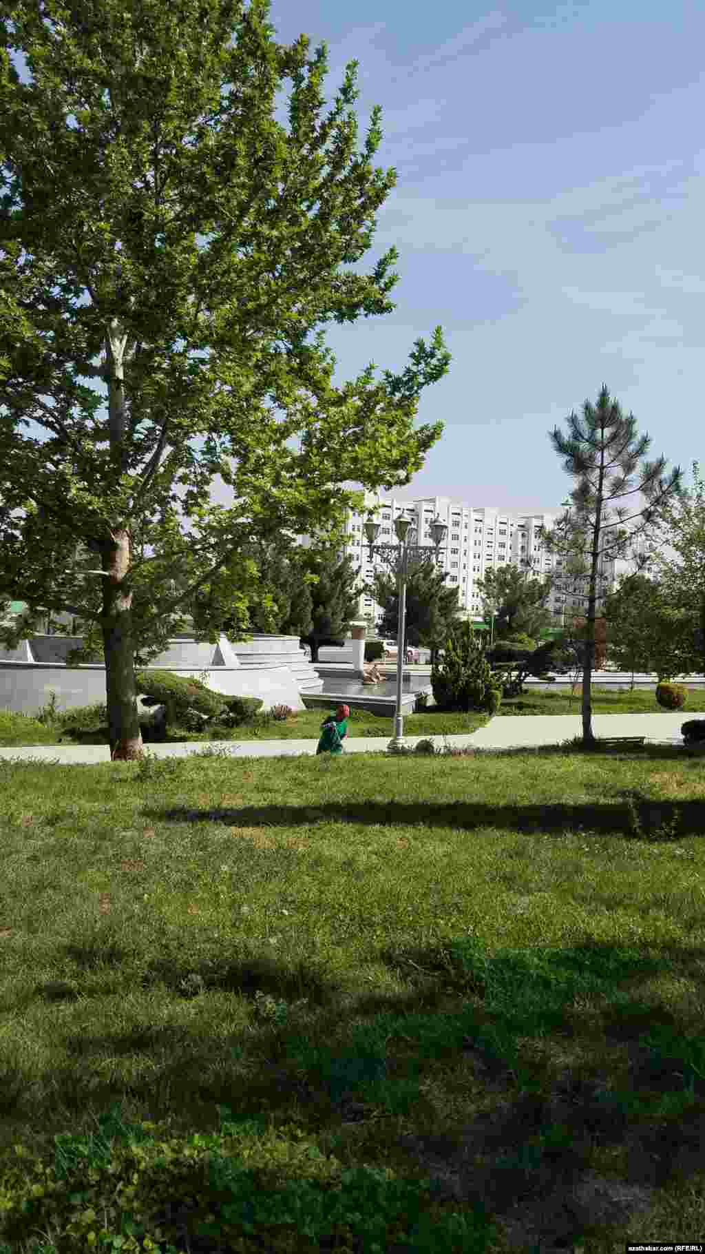 Ашхабадский парк, апрель, 2021.&nbsp;