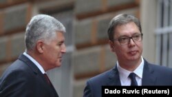 Dragan Čović i Aleksandar Vučić