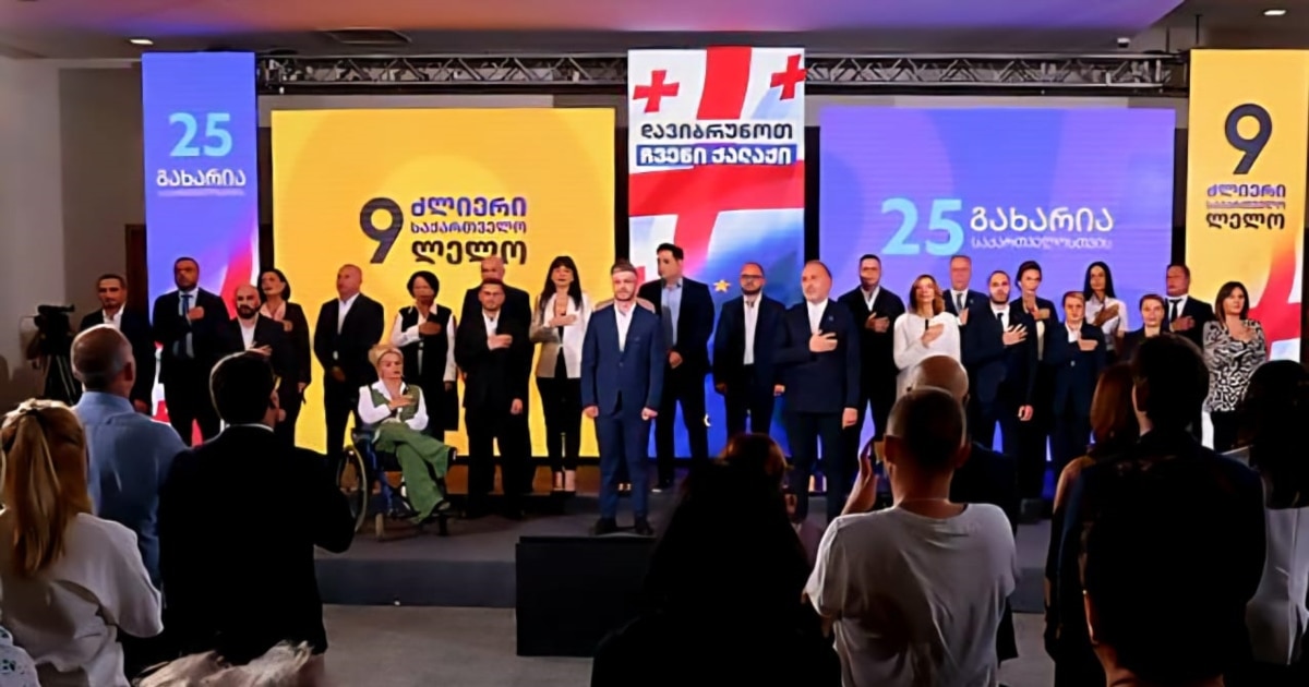 გახარიასა და ხაზარაძის პარტიებმა თბილისის საკრებულოს მაჟორიტარობის კანდიდატები წარადგინეს