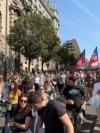 Serbia--Belgrade--Protest at the call of students in the blockade, September 8, 2025.