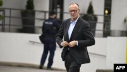 Njemački kancelar Friedrich Merz dolazi u Finsku, 26. maj 2025. 