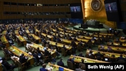 General Assembly resolutions are nonbinding and are mainly symbolic. (file photo)