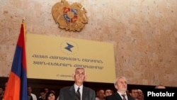 Armenia -- The opposition Armenian Pan-National Movement (HHSh) holds a congress in Yerevan, 17July 2010.