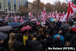 „ალტ-ინფოს“ ორგანიზებული აქცია.