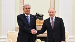 Касым-Жомарт Токаев и Владимир Путин