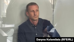 Підозрюваний Василь Гончарук у залі суду, 27 липня 2026 року