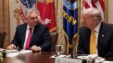 Orbán Viktor miniszterelnök és Donald Trump amerikai elnök a washingtoni Fehér Házban 2025. november 7-én