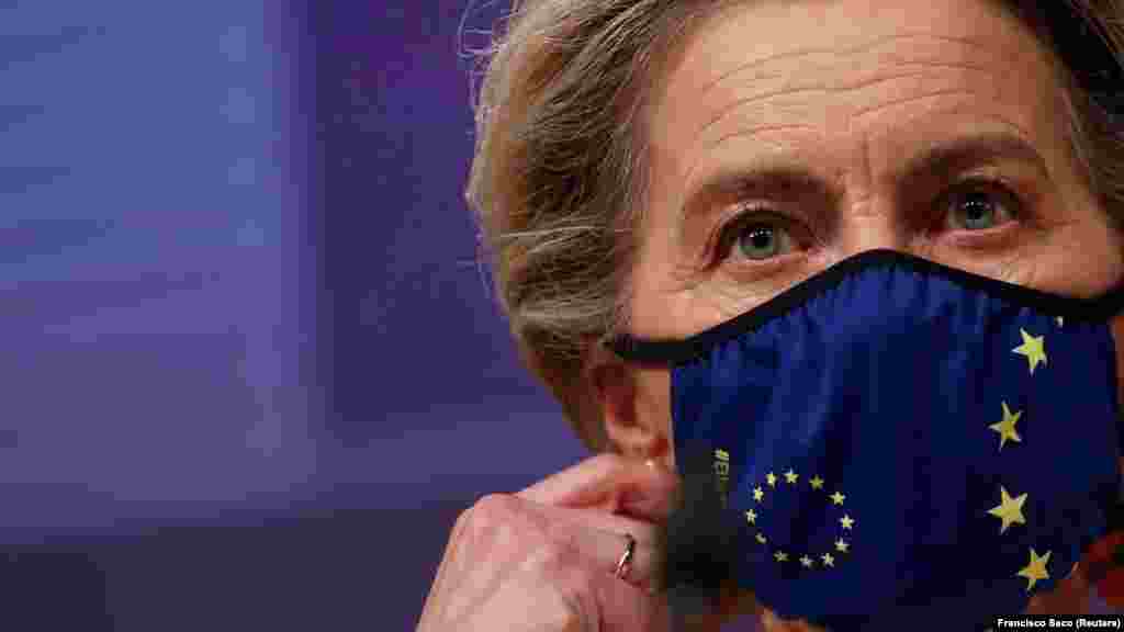 БЕЛГИЈА - Претседателката на Европската комисија, Урсула фон дер Лајен, не беше во можност да даде конкретен рок кога Западен Балкан може да очекува вакцини преку ЕУ или преку механизмот Ковакс, јави МИА од Брисел. Таа истакна дека тоа ќе се случи &bdquo;најбрзо што може&ldquo; и увери дека солидарноста со третите земји останува приоритет за ЕУ.